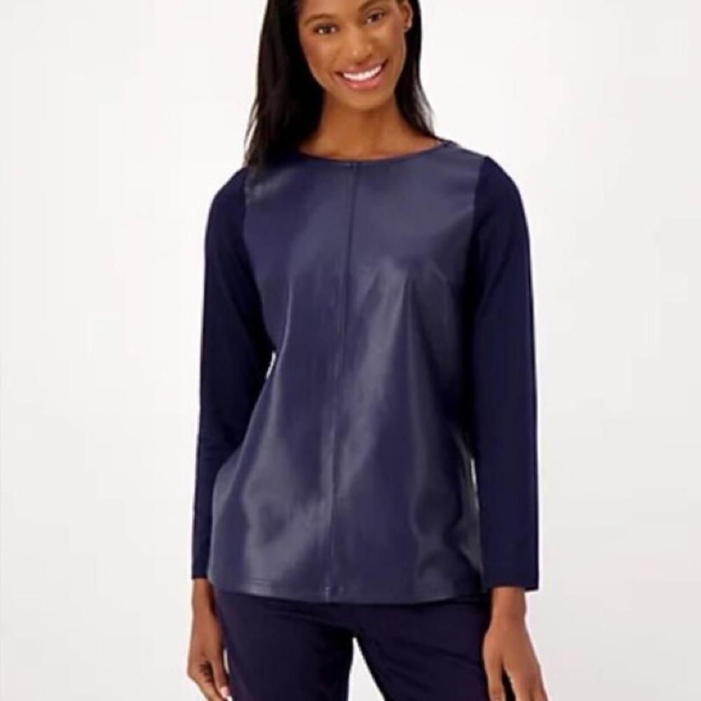 Elle plum/magenta Women's Blouse
